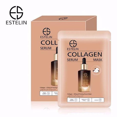 Estelin- Collagen Lifting & Friming Serum Mask 10pcs