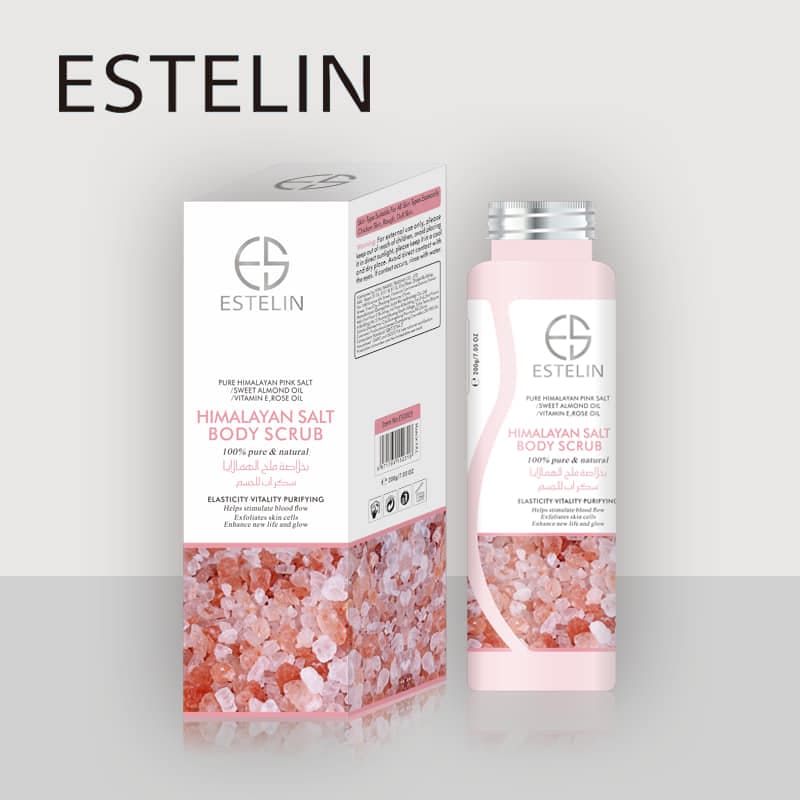 Estelin- Himalayan Salt Body Scrub 100% Pure & Natural 200g