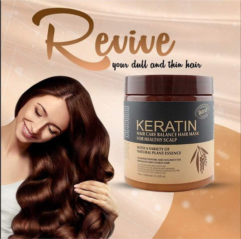 Keratin- Haircare Balance Hair Mask For Healty Scalp 1000ml