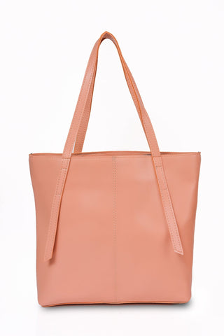 Desire Beauty- Minimalist Shoulder Tote Bag Pink