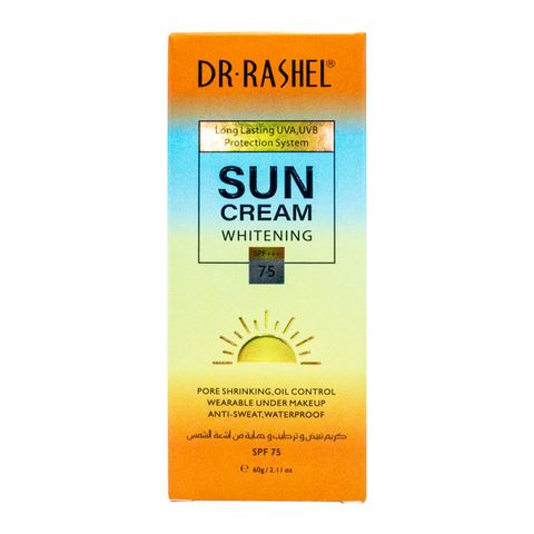 Dr.Rashel- Whitening & Moisturizing Sun Cream SPF 75 60g