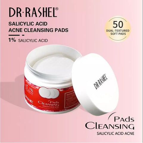 Dr.Rashel- Salicylic Acid Acne Cleansing Pads 1% (Strength) 50pads