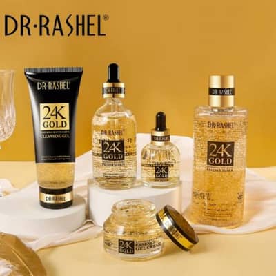 Dr.Rashel- 24K Gold Radiance & Anti-Aging Skin Care Series 5pcs/set