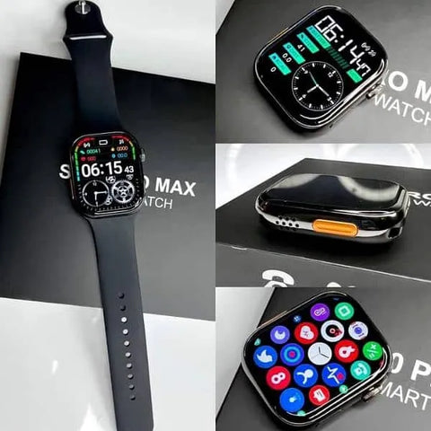 Smart Watch- S100 Pro Max With 4 Straps