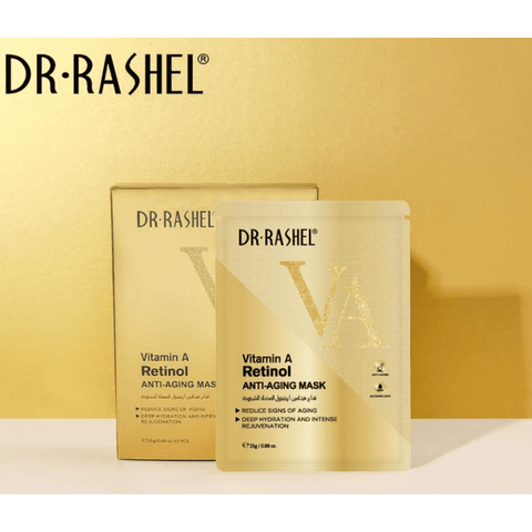 Dr.Rashel- Vitamin A Retinol  Anti-Aging  Mask 25G*5PCS