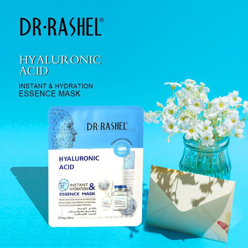 Dr.Rashel- Hyaluronic Acid Instant Hydration Essence Mask 25g*5pcs