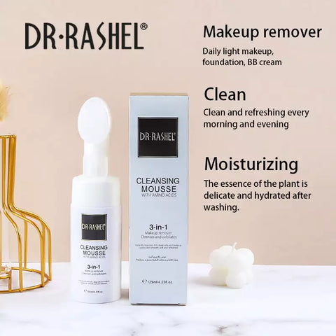 Dr.Rashel- Cleansing Mousse 3in1 125ml