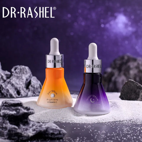 Dr.Rashel- Vitamin C & Retinol A Daytime Brightening & Night Anti-Aging Facial Serum 30ml+30ml