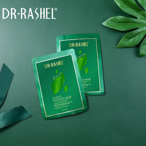 Dr.Rashel- Green Tea Purify Soothing Mask 25G*5PCS