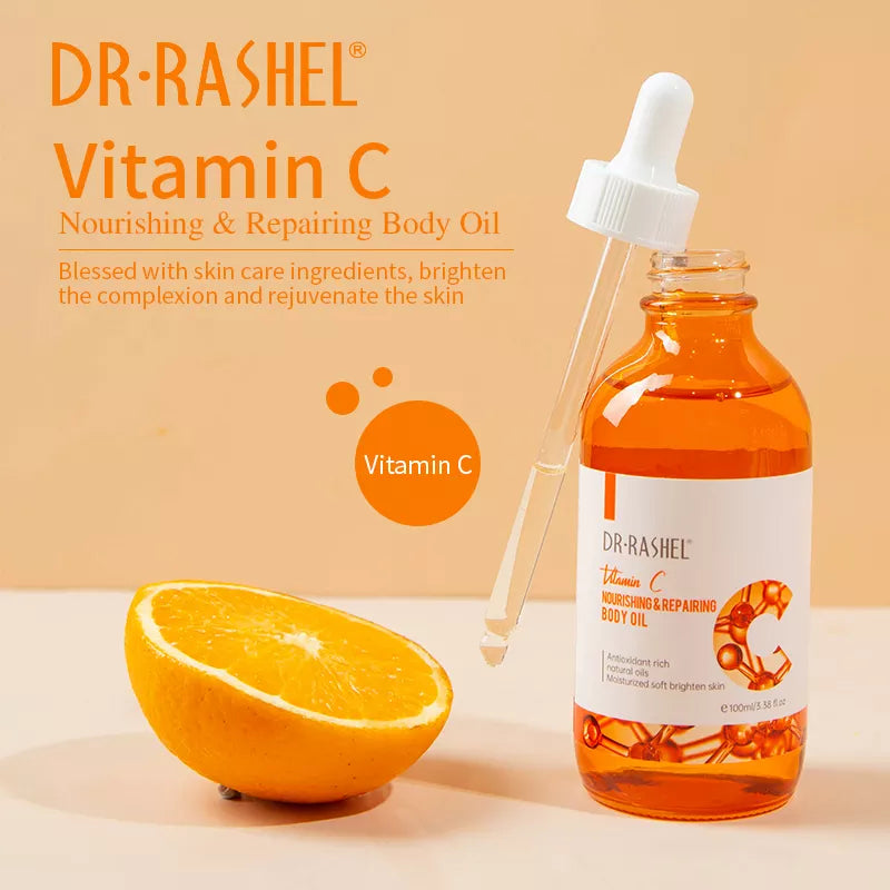 Dr.Rashel- Vitamin C Nourishing & Repairing Body Oil 100ml