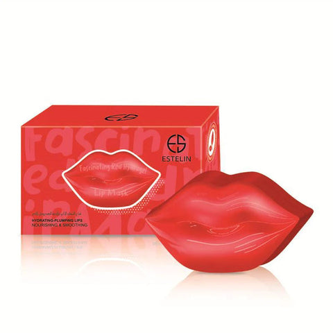 Estelin- Fascinating Red Hydrogel Lip Mask 60g (22pcs)