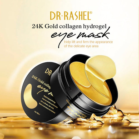 Dr.Rashel- 24K Gold Collagen Hydrogel Eye Mask 60pcs