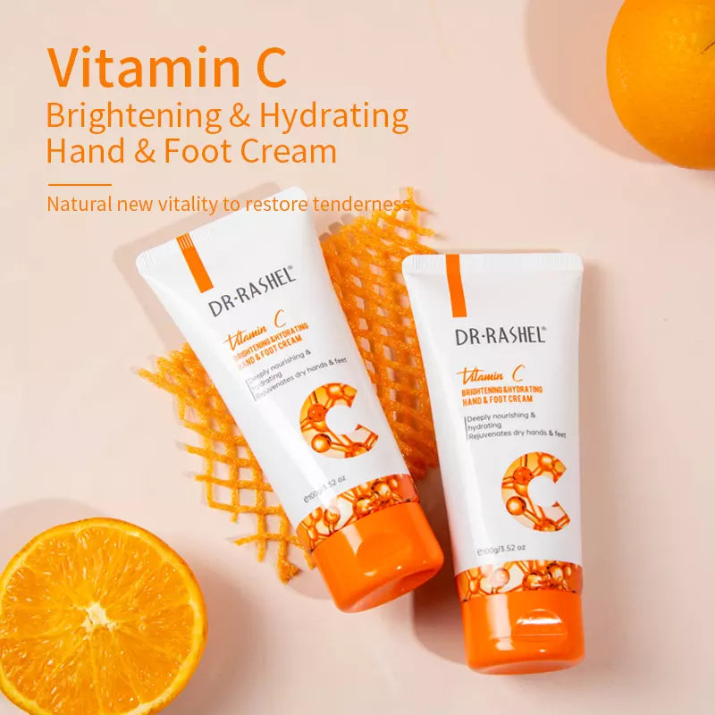 Dr.Rashel- Vitamin C Brightening & Hydrating Hand & Foot Cream 100g