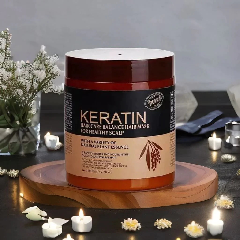 Keratin- Haircare Balance Hair Mask For Healty Scalp 1000ml