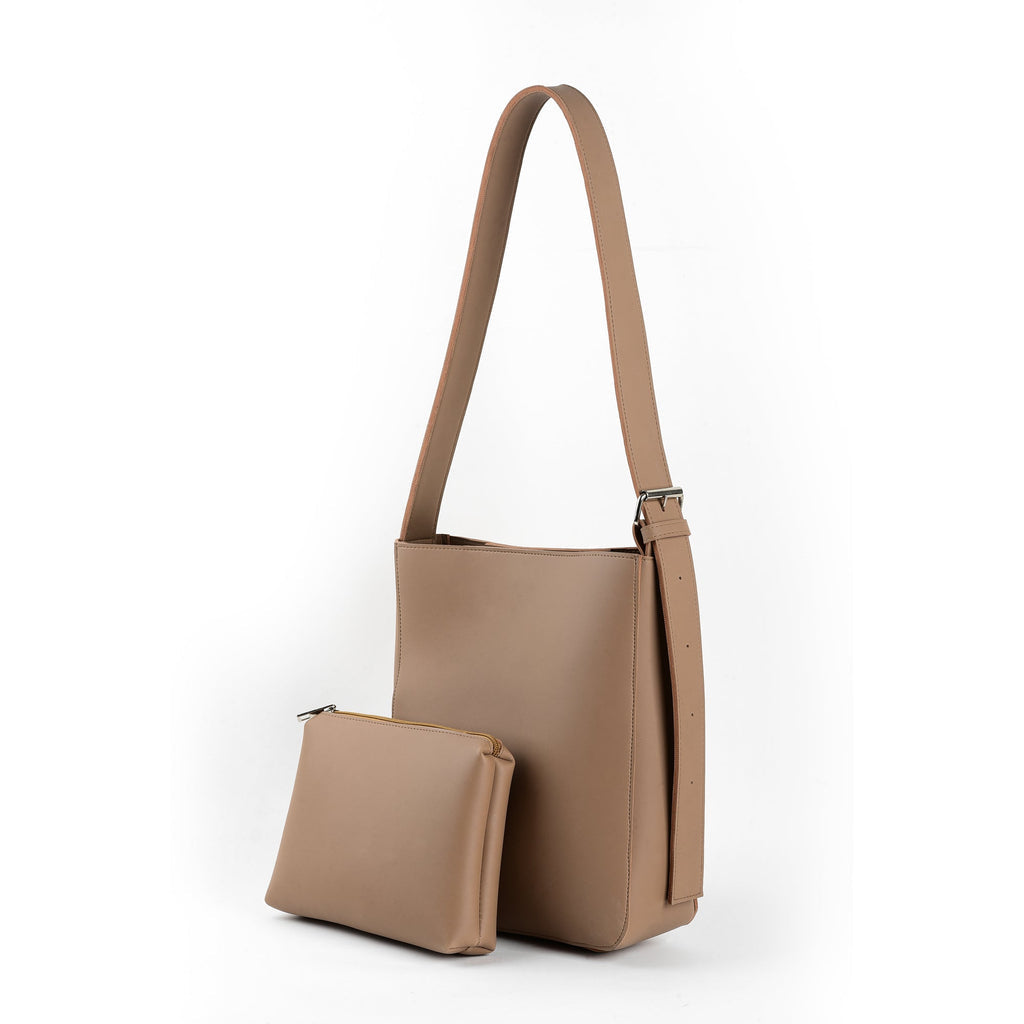 Desire Beauty- The Infinity Tote - Beige