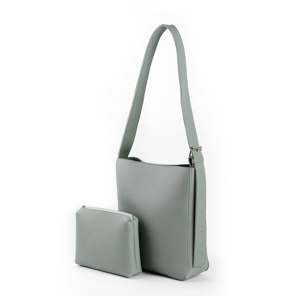 Desire Beauty- The Infinity Tote - Apple Green