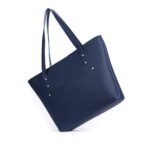 Desire Beauty- Clips Tote Bag - Blue