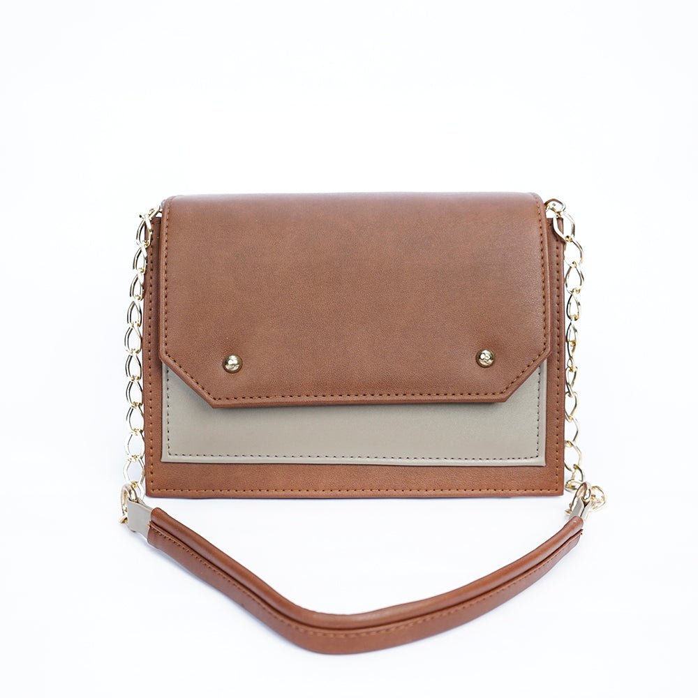 Desire Beauty- Joyland Crossbody Bag - Brown