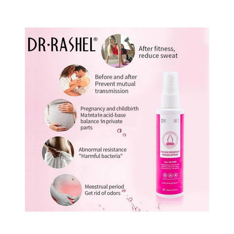 Dr.Rashel- Feminine Deodorant Fresh Spray All in One 100ml