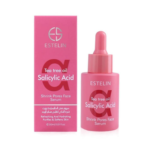 Estelin- Salicylic Acid & Tea Tree Oil Shrink Pores Face Serum 30ml