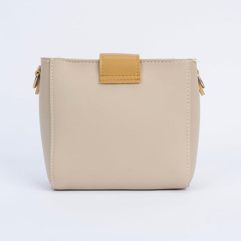 Desire Beauty- Clarent Yellow Front Pocket - Yellow