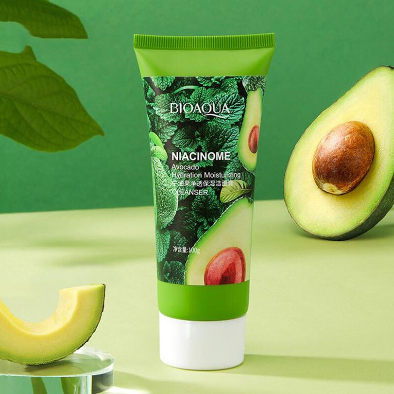 BioAQUA- Niacinome Avocado Hydration Moisturizing Cleanser 100g