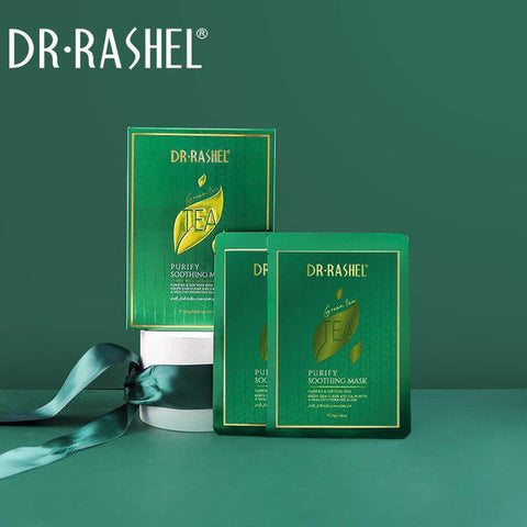 Dr.Rashel- Green Tea Purify Soothing Mask 25G*5PCS