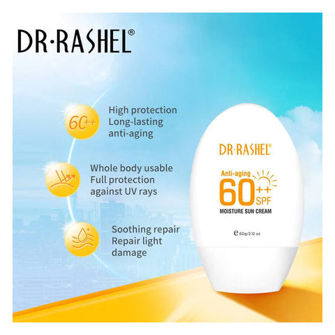 Dr.Rashel- Anti-Aging & Moisture Sun Cream  SPF 60++ 60g