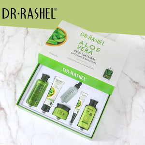 Dr.Rashel- Aloe Vera  Soothing & Moisture Skin Care Series 6pcs/set