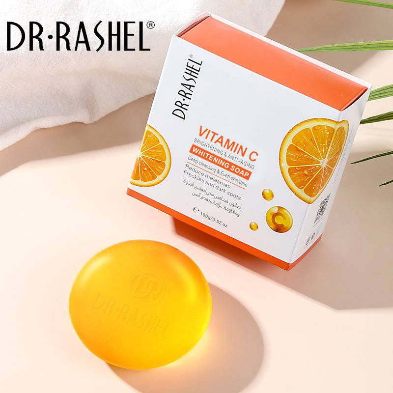 Dr.Rashel- Vitamin C Brightening & Anti-Aging Whitening Soap 100g