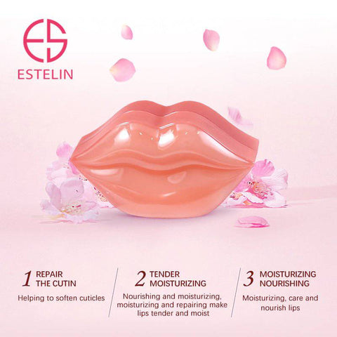 Estelin- Cherry Blossom Pink Hydrogel Lip Mask 60g (22pcs)