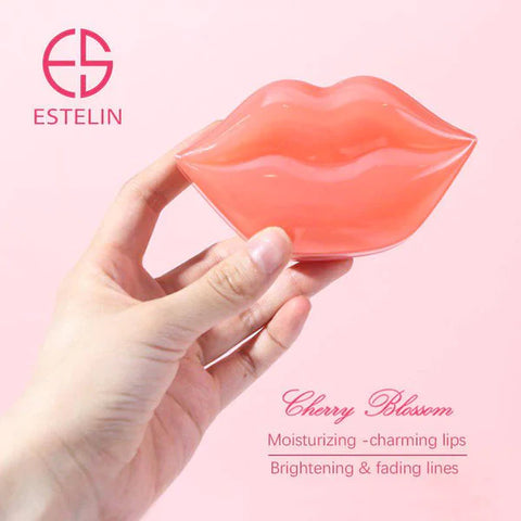 Estelin- Cherry Blossom Pink Hydrogel Lip Mask 60g (22pcs)