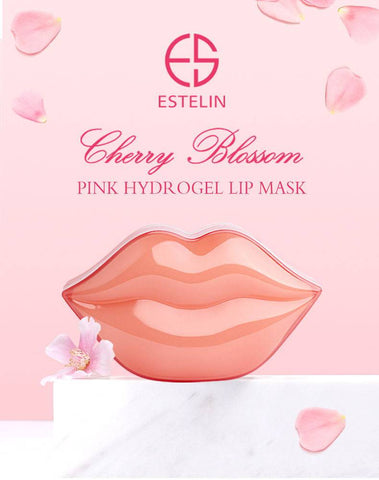 Estelin- Cherry Blossom Pink Hydrogel Lip Mask 60g (22pcs)