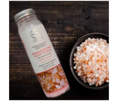 Estelin- Himalayan Salt Body Scrub 100% Pure & Natural 200g