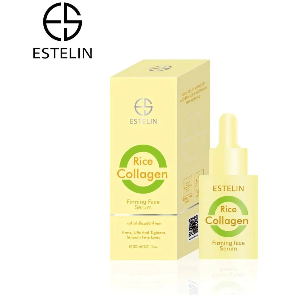 Estelin- Collagen & Rice Firming Face Serum 30ml