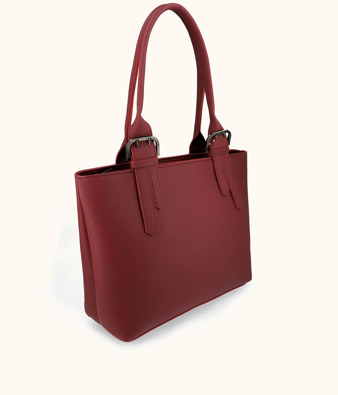 Desire Beauty- Bags Bee Shoulder Tote Bag - Maroon