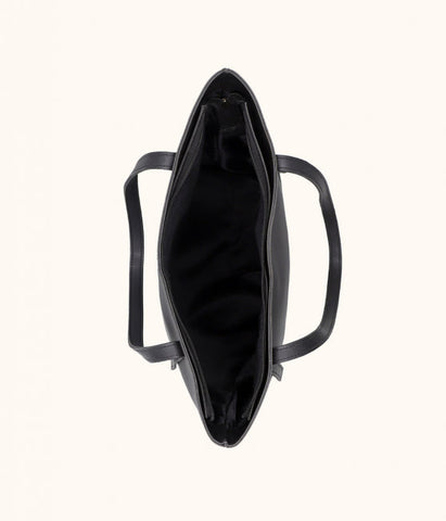 Desire Beauty- Minimalist Shoulder Tote Bag Black