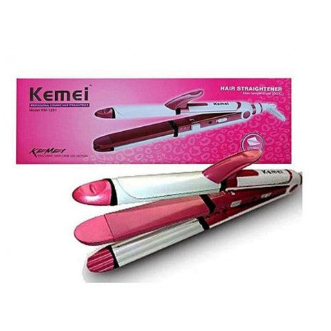 Kemei- KM-1291 Professional Ceramic Hair Straightener