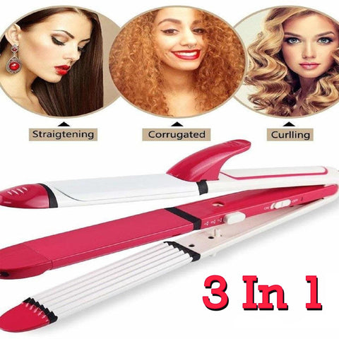 Kemei- KM-1291 Professional Ceramic Hair Straightener